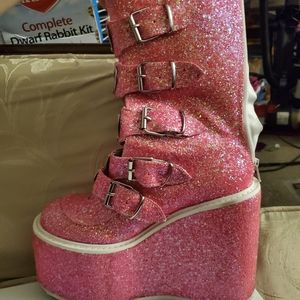 Demonia Candy Lovesick Trinity Boots 